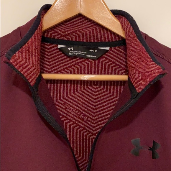 Under Armour ColdGear Fleece® 1/2 Zip Pullover - Picture 11 of 16